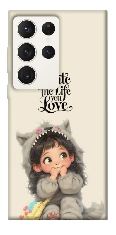 Чохол на Samsung Galaxy S23 Ultra Create the life you love фото 1 з 1