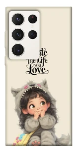 Чохол на Samsung Galaxy S23 Ultra Create the life you love фото 1 з 1
