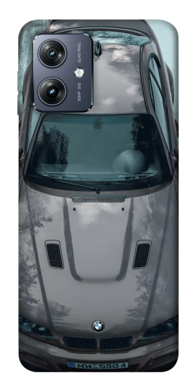 Чохол на Motorola Moto G54 BMW grey фото 1 Чохол на Motorola Moto G54 BMW grey фото 1 з 1