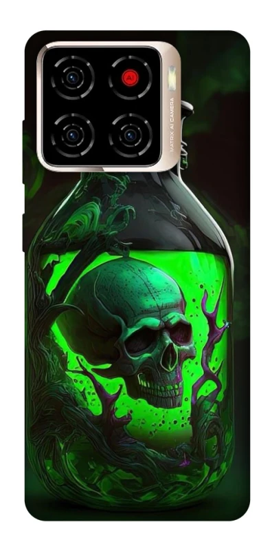 Чохол на ZTE Blade A56 Skull bottle фото 1 з 1