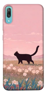 Чохол на Huawei Y6 Pro (2019) cat on a field фото 1 з 1