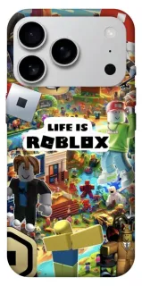 Чехол на Apple iPhone 18 Pro Max Life is Roblox фото 1 из 1