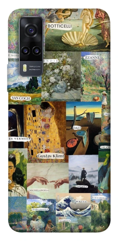 Чохол на Vivo Y31 Art collage ver.8 фото 1 з 1