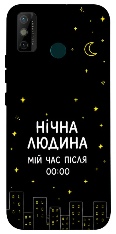 Чохол на TECNO Spark 6 Go Нічна людина фото 1 з 1