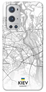 Чохол на OnePlus 9 Pro Kiev white map фото 1 з 1