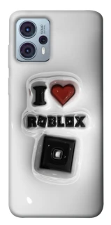 Чохол на Motorola Moto G23 I love Roblox фото 1 Чохол на Motorola Moto G23 I love Roblox фото 1 з 1