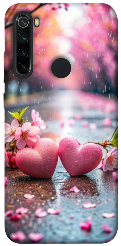 Чехол на Xiaomi Redmi Note 8 Pink heart фото 1 из 1