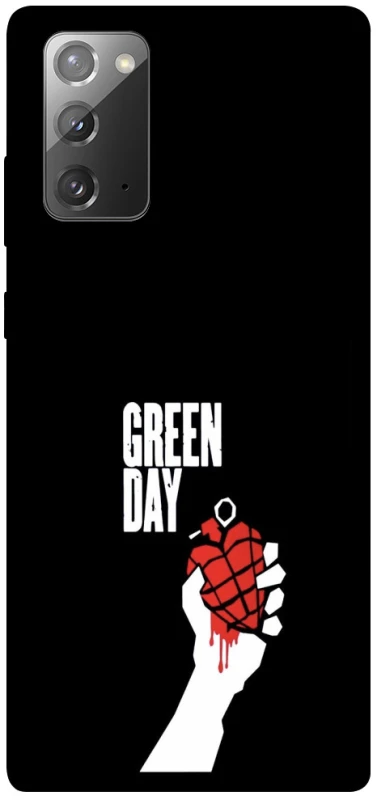 Чехол на Samsung Galaxy Note 20 Green Day logo фото 1 из 1