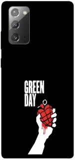 Чохол на Samsung Galaxy Note 20 Green Day logo фото 1 Чохол на Samsung Galaxy Note 20 Green Day logo фото 1 з 1