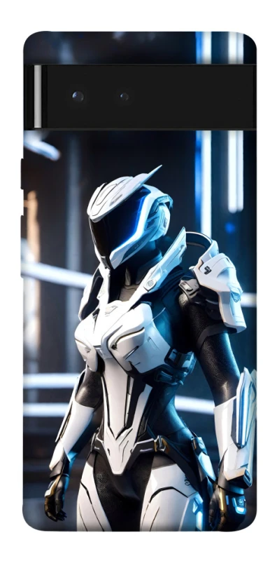 Чехол на Google Pixel 6 Cyber space girl ver.6 фото 1 из 1