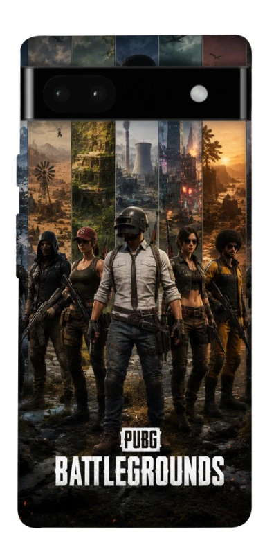 Чехол на Google Pixel 6a PUBG фото 1 из 1