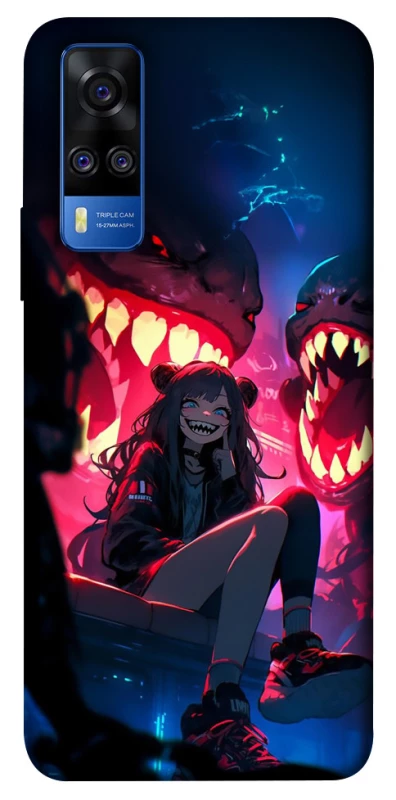 Чехол на Vivo Y51a Anime girl фото 1 из 1