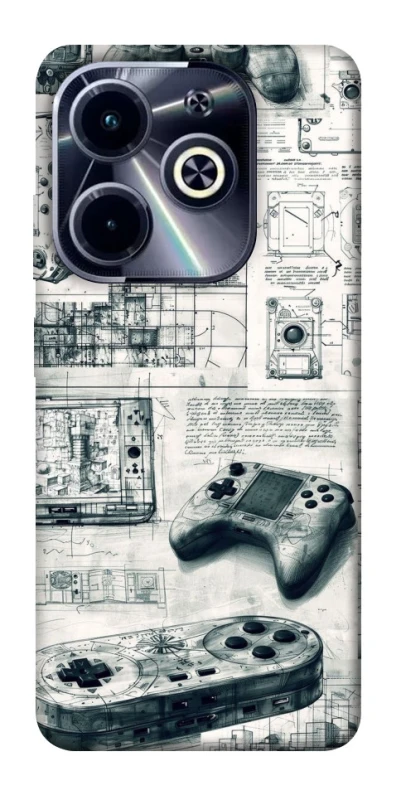 Чохол на Infinix Hot 40i Gamer Zone ver.2 фото 1 з 1