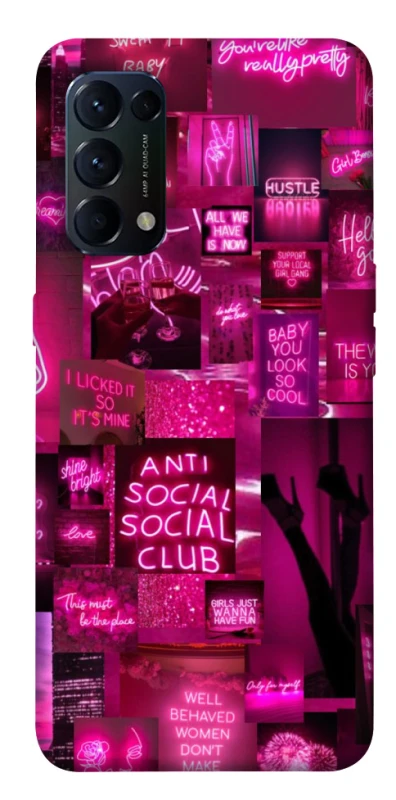 Чохол на Oppo Reno 5 4G Hot collage ver.7 фото 1 з 1