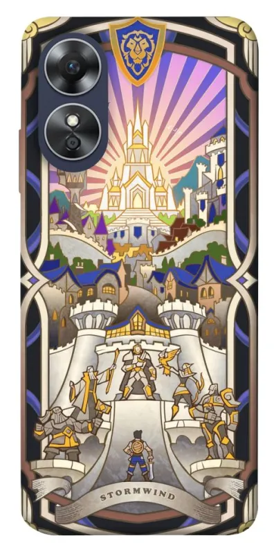 Чехол на Oppo A17 WOW forever stormwind фото 1 из 1
