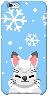 Чохол на Apple iPhone 6/6s plus (5.5") Adopt Me Snow Kitty Smile фото 1 з 1