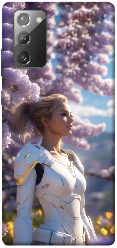 Чохол на Samsung Galaxy Note 20 Cyber space girl ver.1 фото 1 з 1