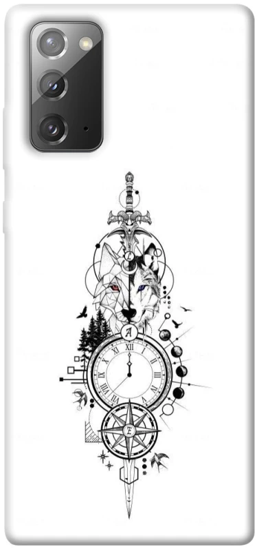 Чехол на Samsung Galaxy Note 20 Tattoo ver.8 фото 1 из 1