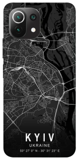 Чохол на Xiaomi Mi 11 Lite Kyiv map фото 1 з 1