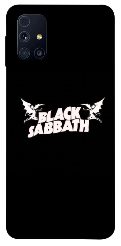 Чохол на Samsung Galaxy M31s Black Sabbath logo ver.2 фото 1 з 1