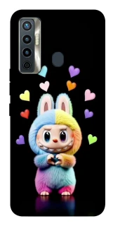 Чехол на TECNO Camon 17 Labubu Love фото 1 из 1