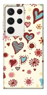 Чохол на Samsung Galaxy S23 Ultra Pretty hearts фото 1 з 1