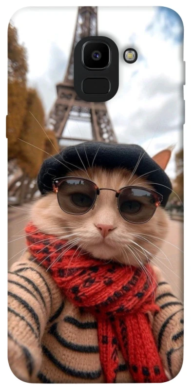 Чехол на Samsung J600F Galaxy J6 (2018) catparis фото 1 из 1