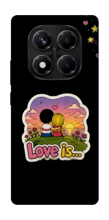 Чехол на Xiaomi Redmi Note 14 Pro 5G Love is ver.5 фото 1 из 1