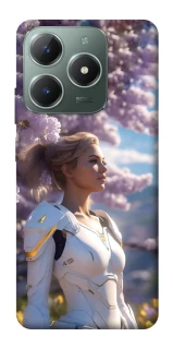 Чехол на Realme C61 Cyber space girl ver.1 фото 1 из 1