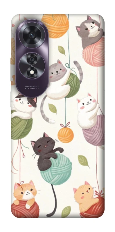 Чехол на Oppo A60 Funny Kittens фото 1 из 1