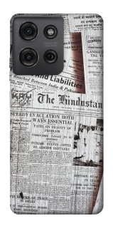 Чехол на Motorola Moto G75 Газеты фото 1 из 1