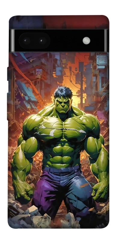 Чехол на Google Pixel 6a Hulk фото 1 из 1