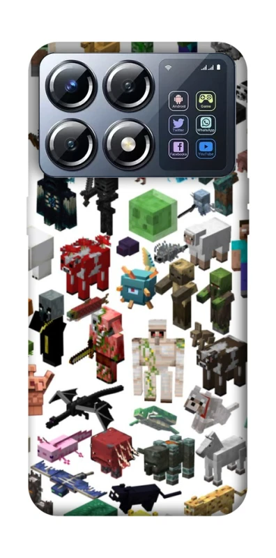 Чохол на Xiaomi POCO X8 Pro Minecraft v4 фото 1 з 1