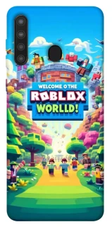Чехол на Samsung Galaxy A21 Roblox World фото 1 из 1