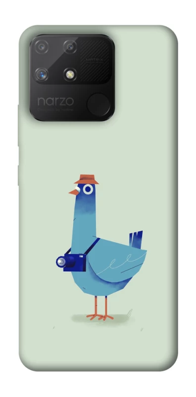 Чохол на Realme Narzo 50A Голуб-детектив фото 1 з 1