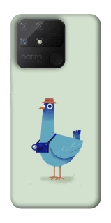 Чохол на Realme Narzo 50A Голуб-детектив фото 1 з 1