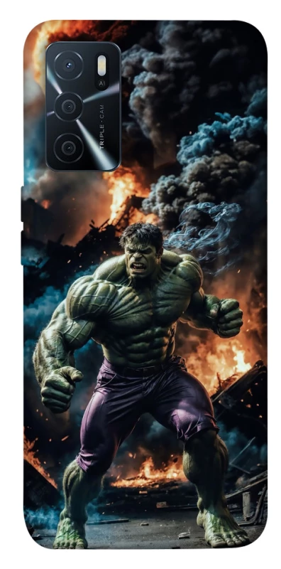 Чохол на Oppo A16s / A16 Hulk v2 фото 1 з 1