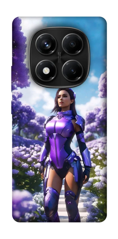 Чохол на Xiaomi Redmi Note 14 Pro 4G Cyber space girl ver.4 фото 1 з 1
