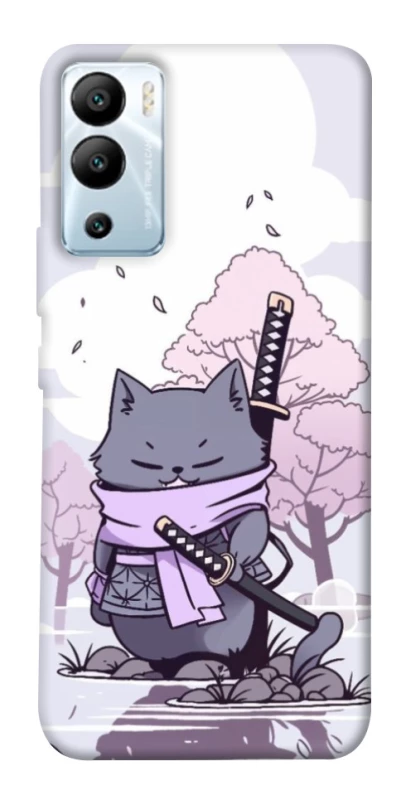 Чохол на Infinix Hot 12i Samurai cat фото 1 з 1