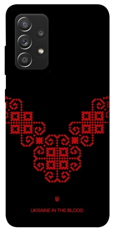 Чохол на Samsung Galaxy A52 4G / A52 5G Чорно-червона вишиванка фото 1 з 1