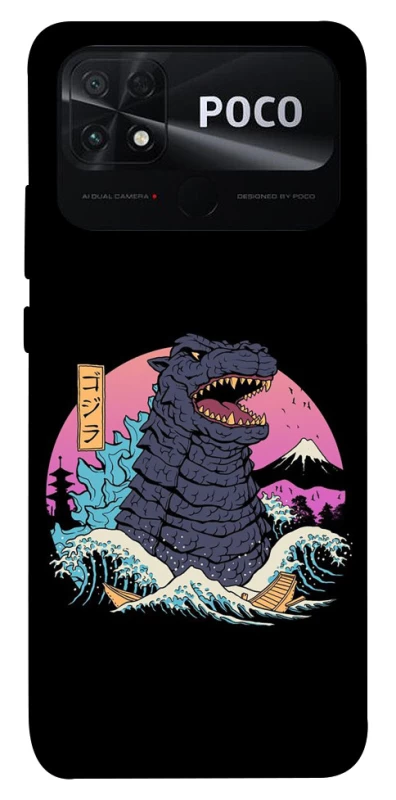 Чехол на Xiaomi Poco C40 Годзила фото 1 из 1