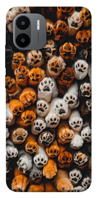 Чохол на Xiaomi Redmi A1 / A2 Сat paws фото 1 з 1