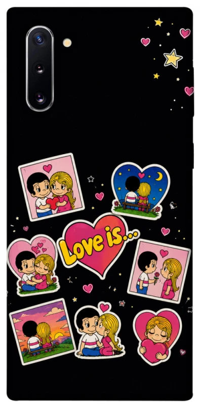 Чехол на Samsung Galaxy Note 10 Love is фото 1 из 1