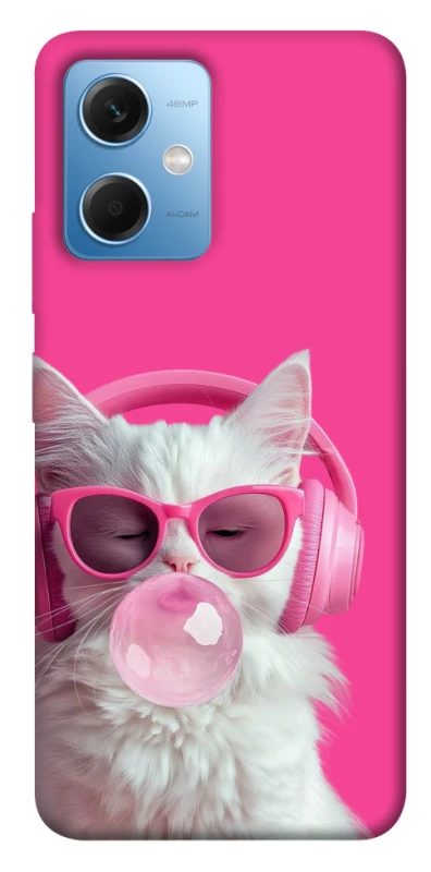 Чехол на Xiaomi Poco X5 5G Pink kitty фото 1 из 1