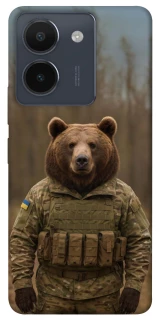 Чохол на Vivo Y36 Ведмідь захисник фото 1 з 1
