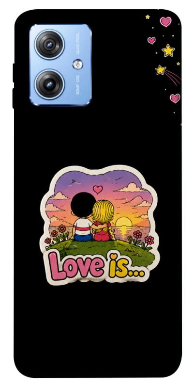 Чехол на Motorola Moto G84 Love is ver.5 фото 1 из 1