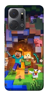 Чехол на Huawei Honor X7a Minecraft game фото 1 из 1