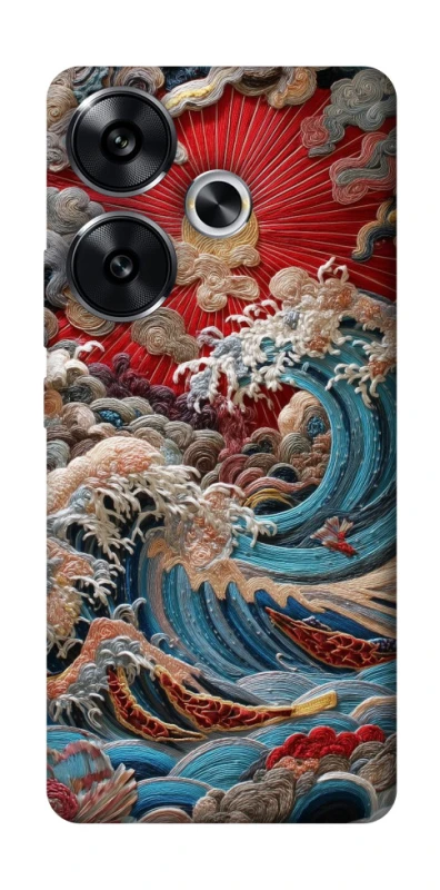 Чохол на Xiaomi Poco F6 Japa wave ver.2 фото 1 з 1