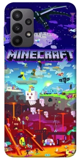 Чехол на Samsung Galaxy A23 4G Minecraft world фото 1 из 1