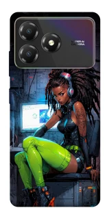 Чохол на ZTE Blade A36 Cyber girl фото 1 з 1